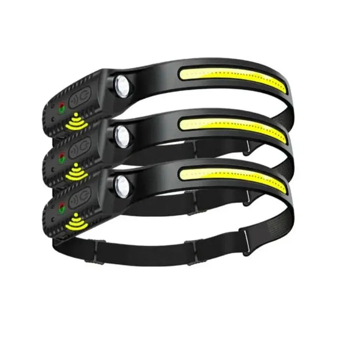 KDULIT USB Rechargeable LED Sensor Headlamp