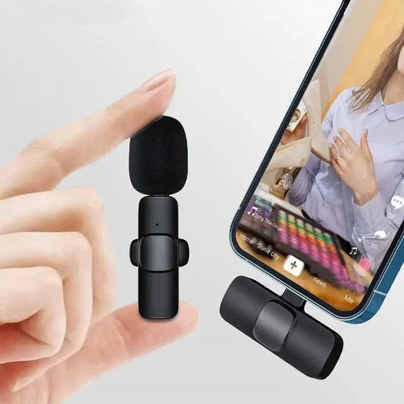 KEKAXI Portable Wireless Lapel Microphone