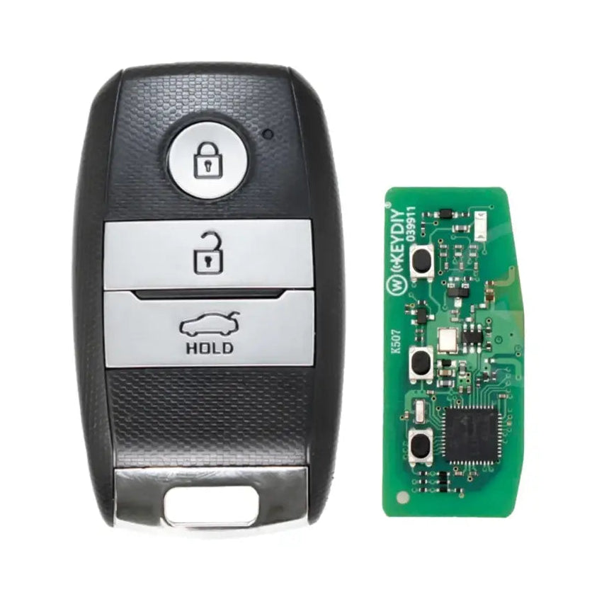 KEYDIY KD TB60-3 Universal Smart Remote Key 3 Buttons for Car Key Programming