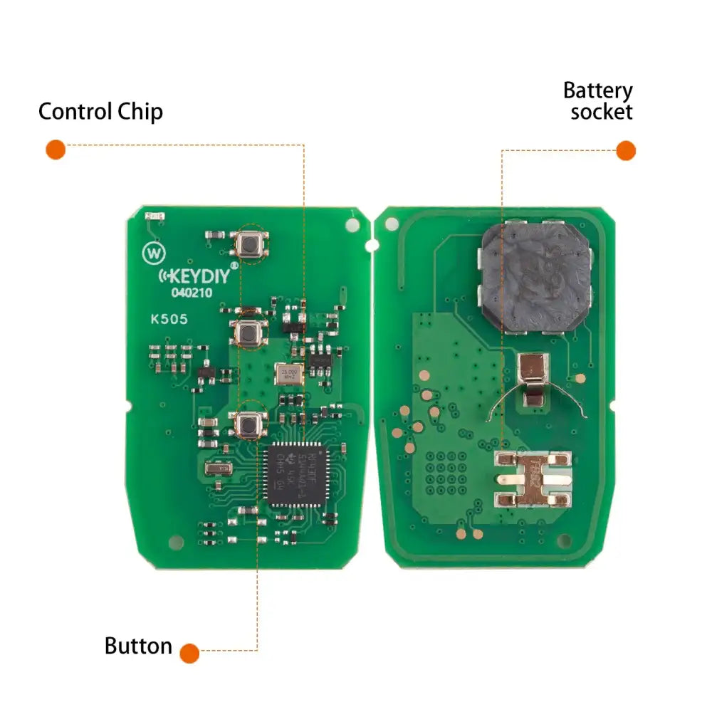 KEYDIY KD TB62-3 Universal Smart Remote Key 3 Buttons for Car Key Programming