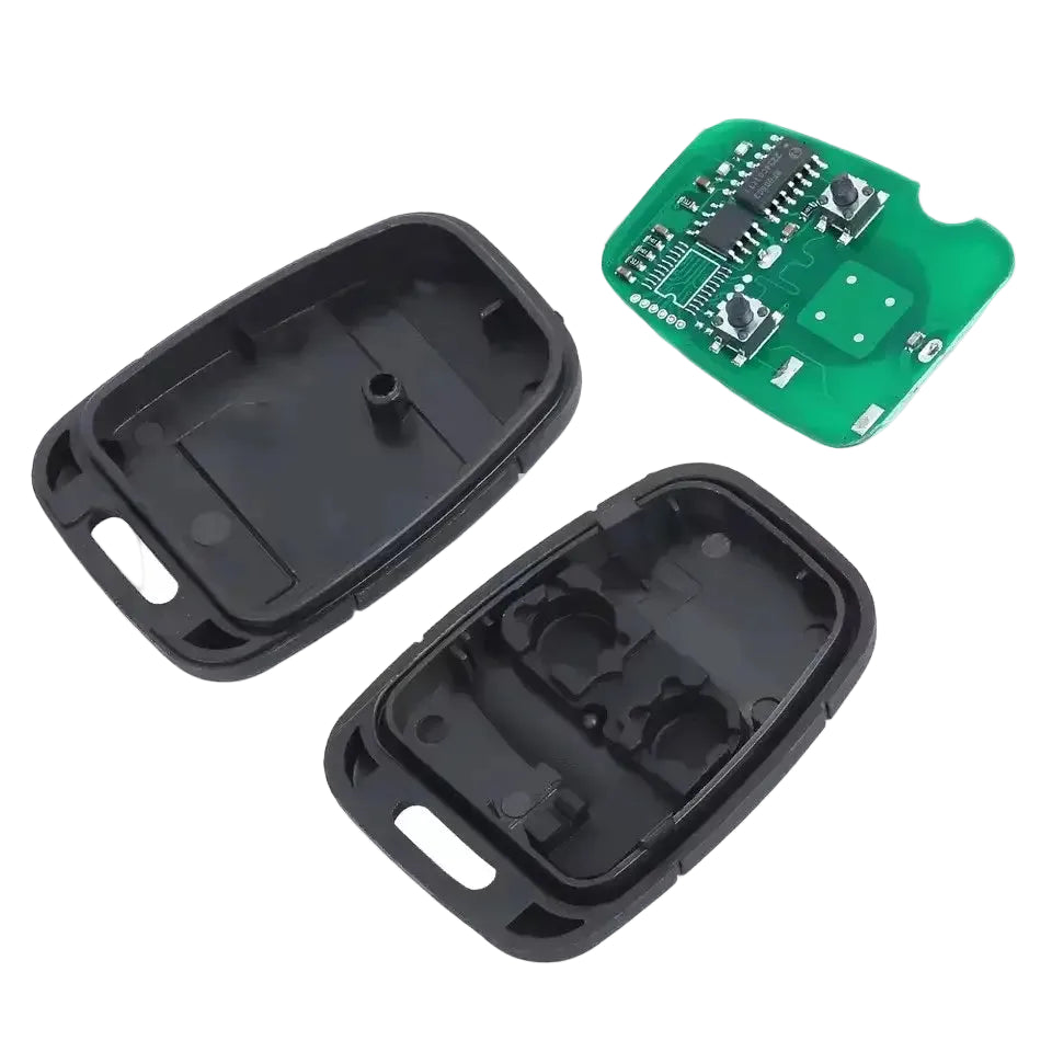 KEYECU Replacement Remote 433 Mhz FCC YWX101200 For Land-Rover For MG For Nissan Remote 2 Buttons YWX101220 YWX101220A