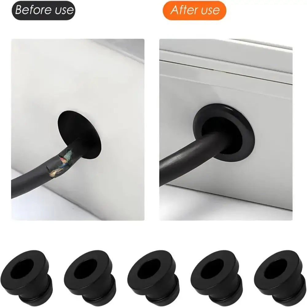 Kitchen Pan Support Grommet Sleeves for RV’s & Caravans (16PCS) - SS