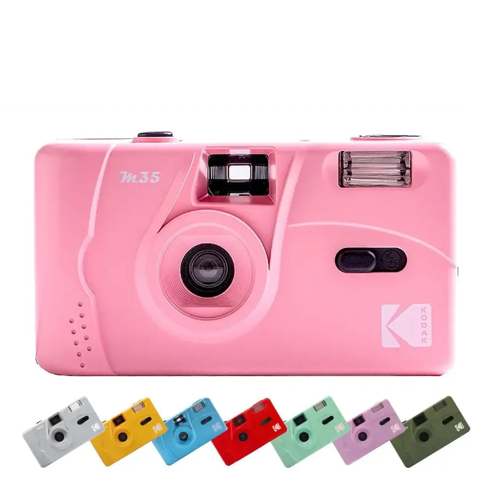 Kodak M35 Film Camera Non-Disposable Original Retro Film Machine Manual Replaceable Reusable Film Camera With Flash