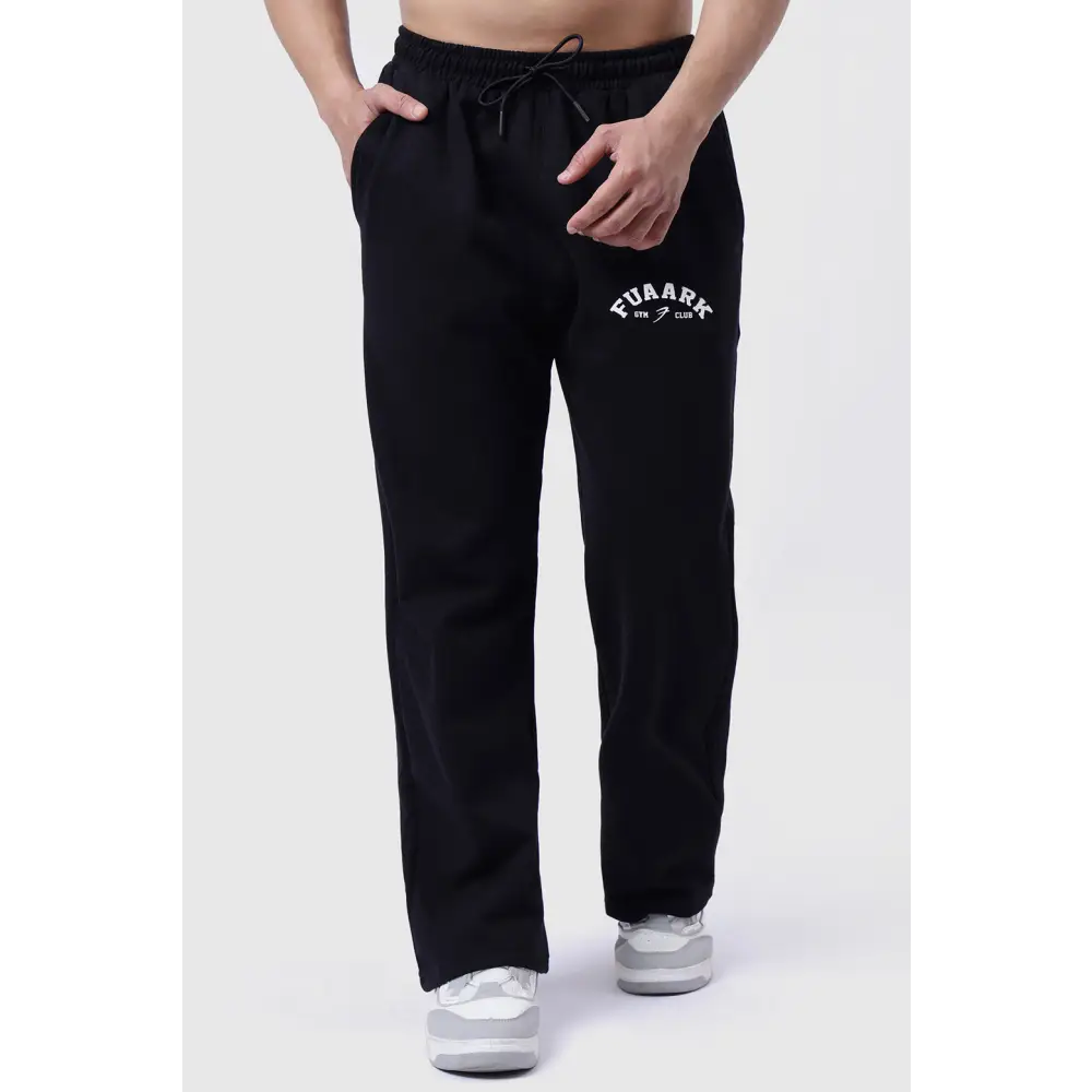 Laidback Relaxed Pants Black - track