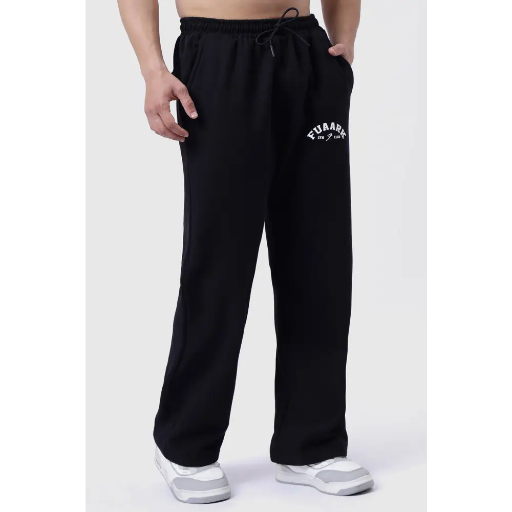 Laidback Relaxed Pants Black - track
