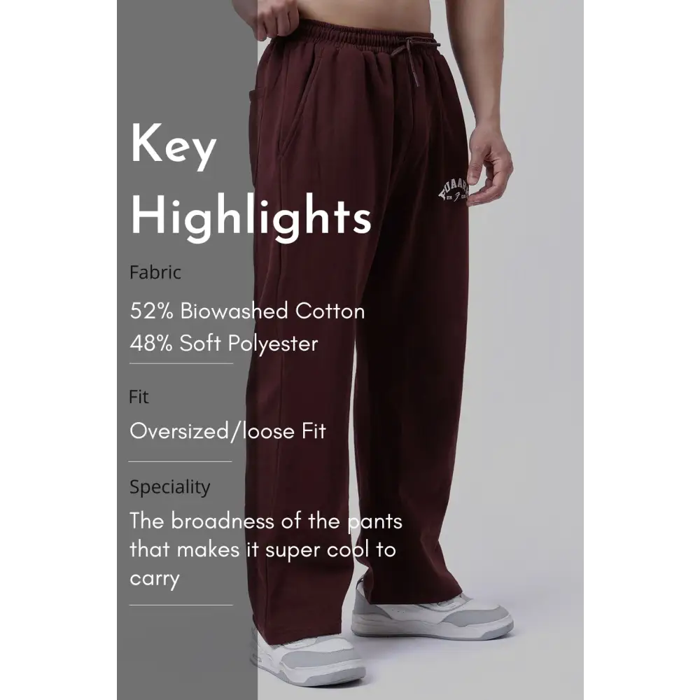 Laidback Relaxed Pants Brown - Joggers