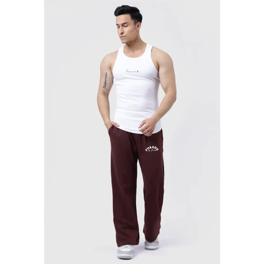 Laidback Relaxed Pants Brown - Joggers