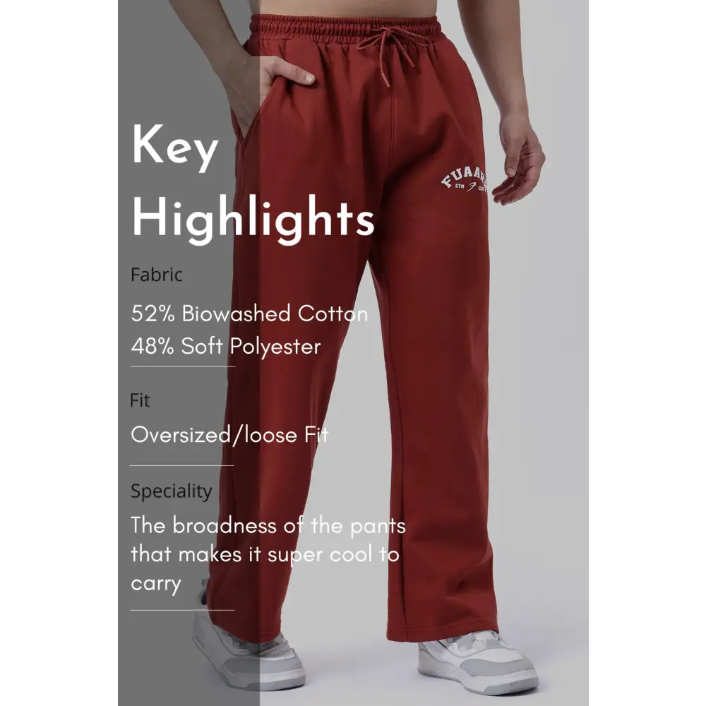 Laidback Relaxed Pants Rust - Joggers