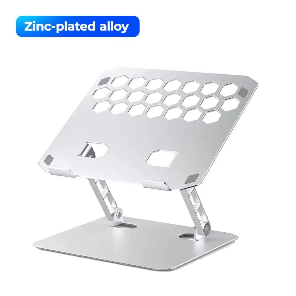 Laptop Stand Zinc Alloy for Gaming Laptop with Dual Support Arms Portable Folding with Honeycomb Design for ASUS HP