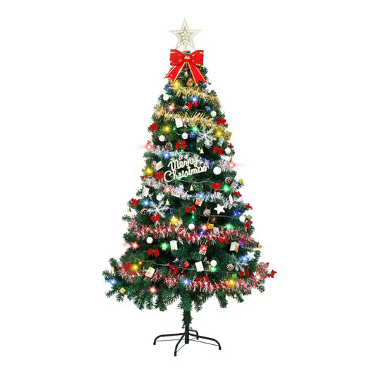 Large Christmas Tree (1.5/1.8/2.1M) with 4M 30-LED Colourful Lights - SS