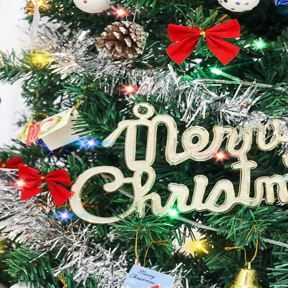 Large Christmas Tree (1.5/1.8/2.1M) with 4M 30-LED Colourful Lights - SS