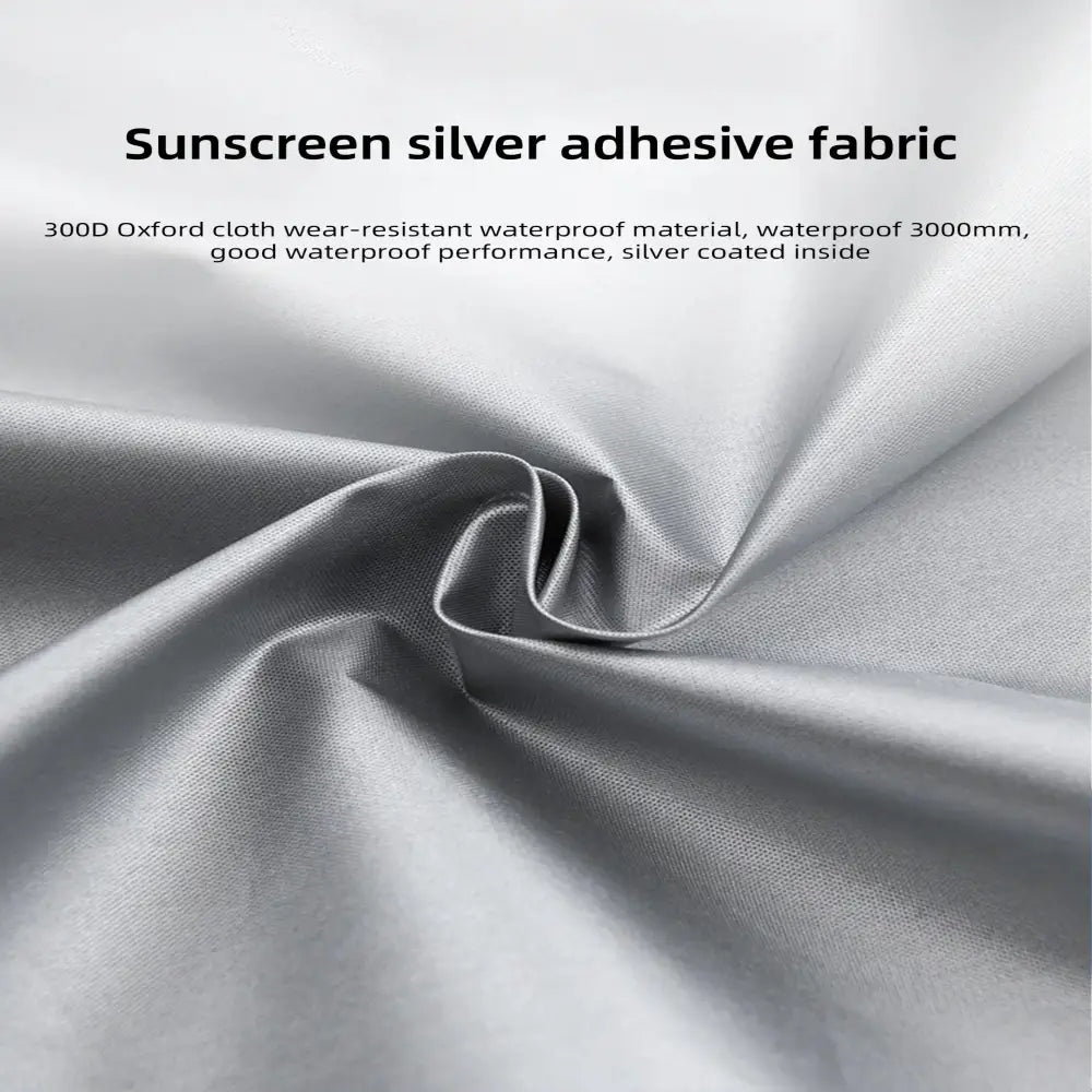 Large Portable Sunshade Tarp with Poles (2 sizes available) - SS