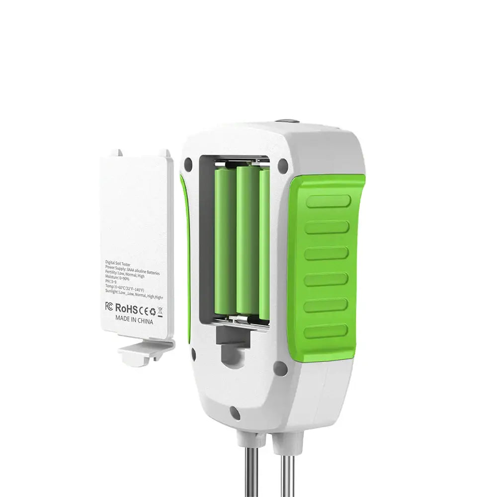LCD 3/5-in-1 Handheld Soil Tester for pH Moisture & Light (different colours & sets available) - HBC