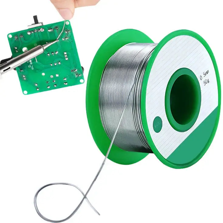 Lead-Free Solder Wire Sn99.3/Cu0.7 (different sizes available) - 30g / 0.5mm / Solder Wire - HBC