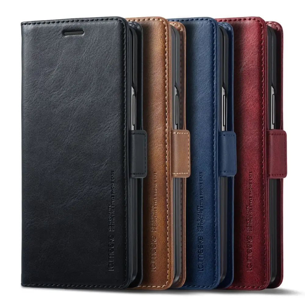Leather Case for the Samsung Galaxy Z Fold7 (4 colours available) - 9eight5