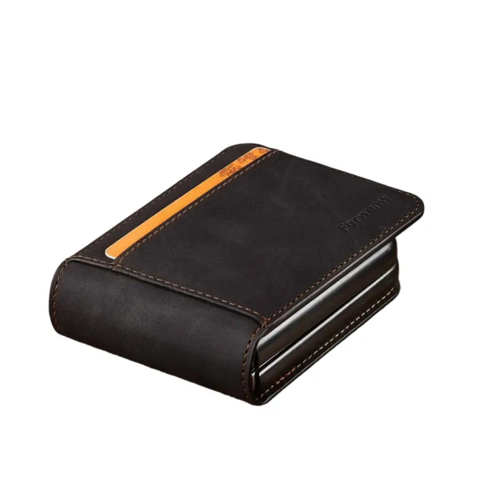 Leather Cover for the Samsung Galaxy Z Flip7 FE & Flip7 (available in 4 colours) - Black / Z Flip 7 - 9eight5
