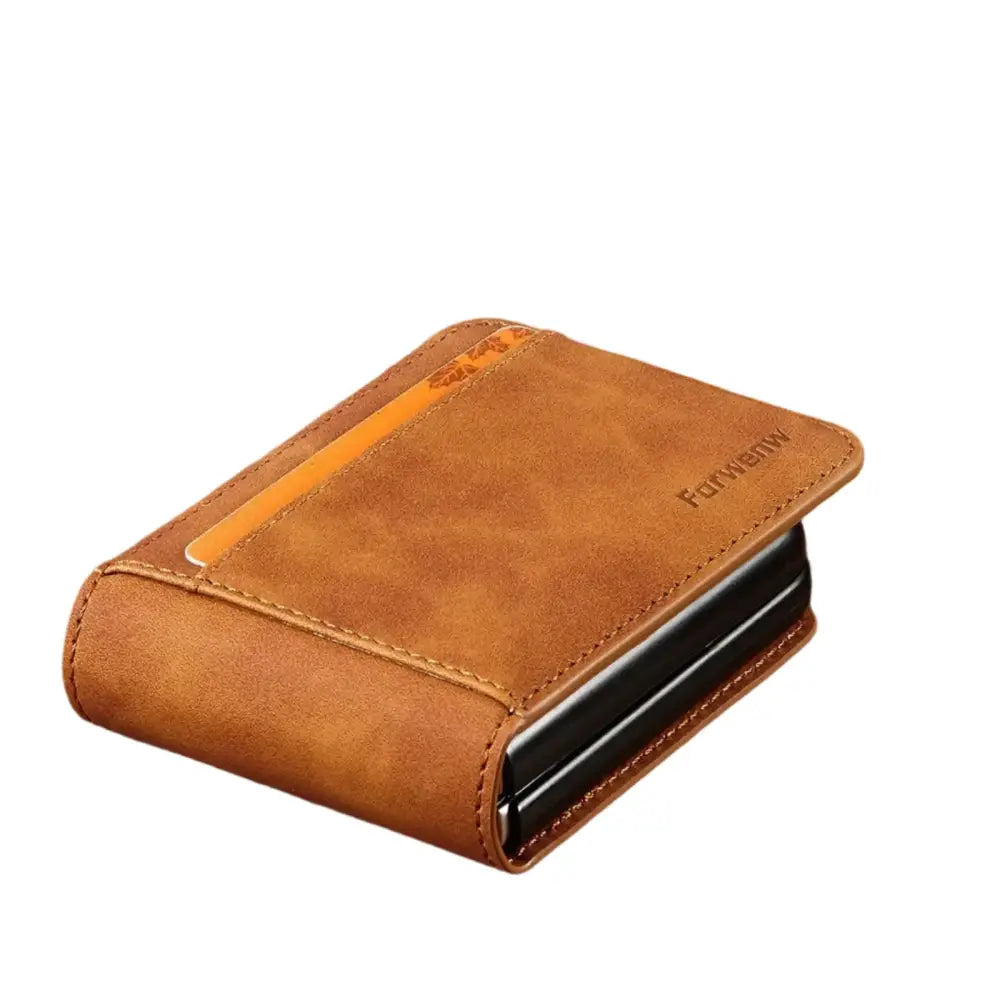 Leather Cover for the Samsung Galaxy Z Flip7 FE & Flip7 (available in 4 colours) - Brown / Z Flip 7 - 9eight5