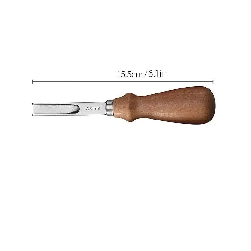 Leather Edge Beveler Skiving Tool (4 different sizes available) - 1PC A8mm - SS