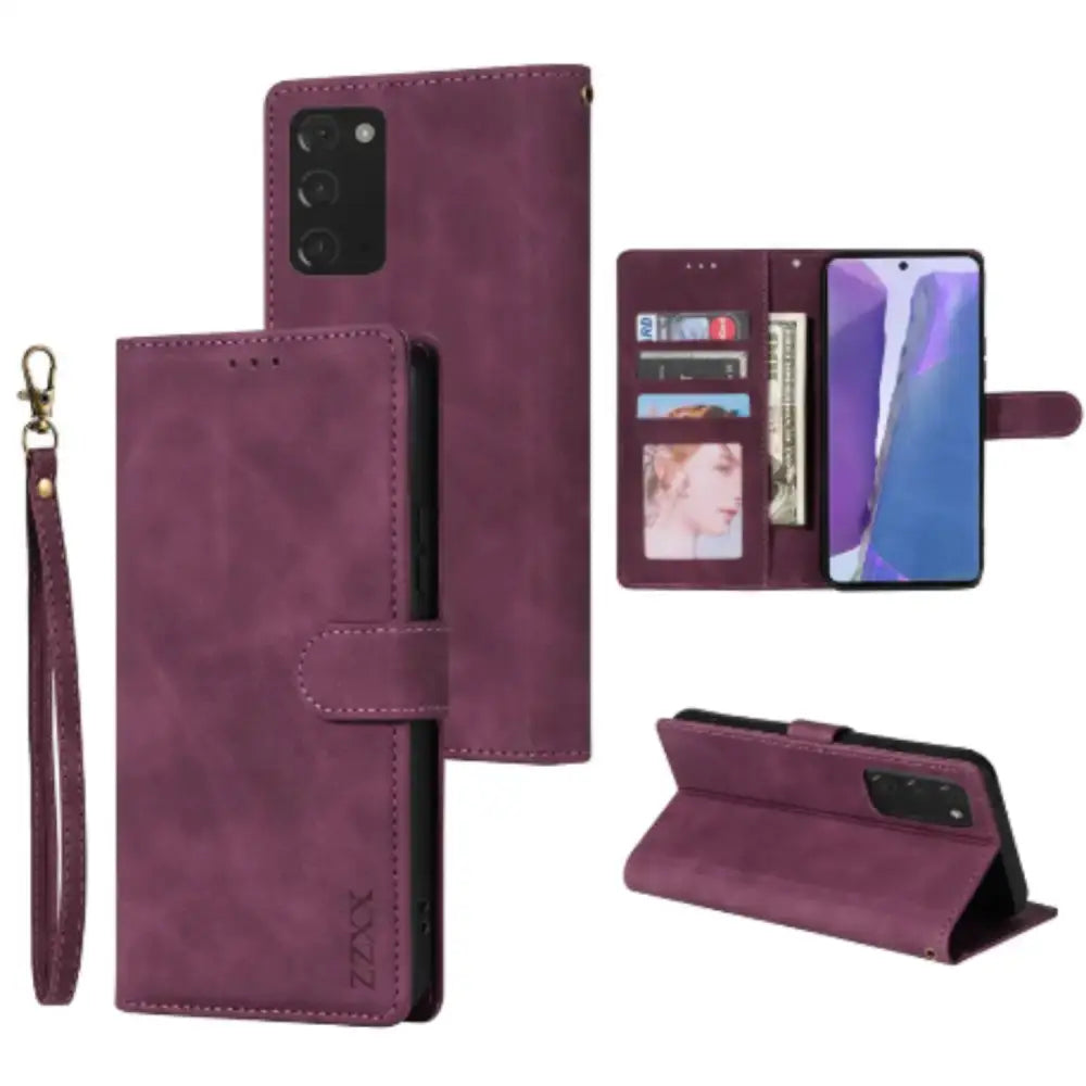 Leather Touch Flip Case for Samsung Galaxy Series - 9eight5