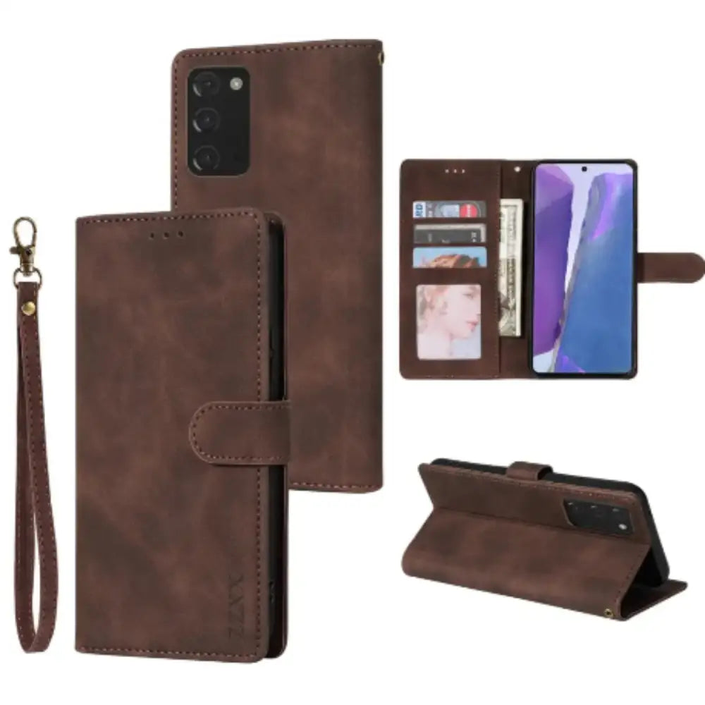 Leather Touch Flip Case for Samsung Galaxy Series - 9eight5