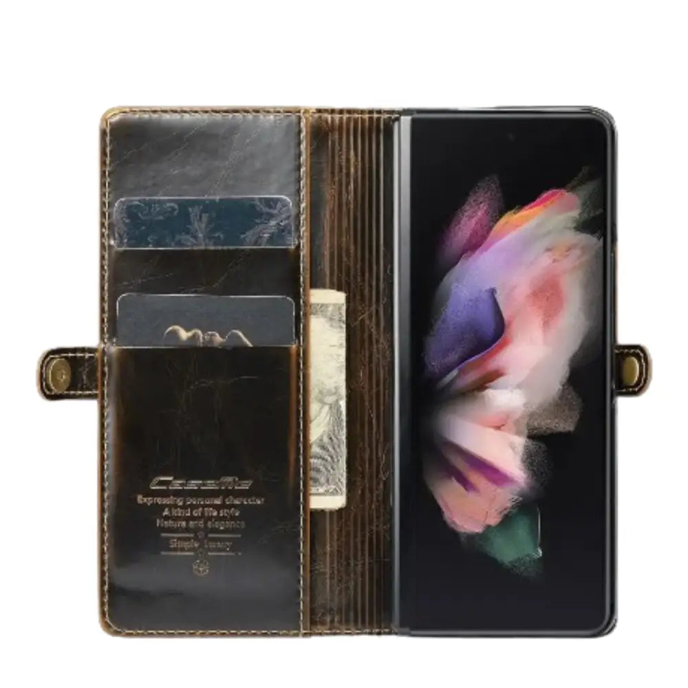 Leather Wallet Case for Samsung Z Fold 6/5/4/3 - 9eight5