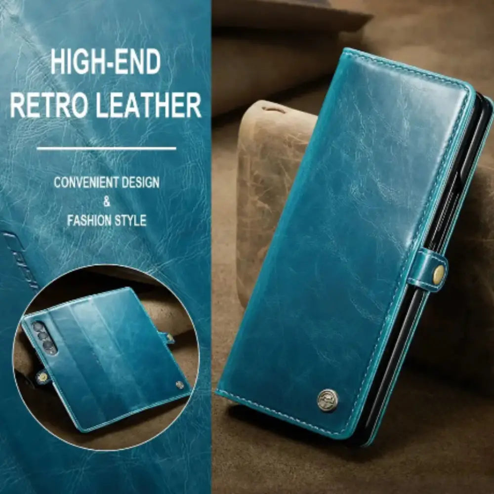 Leather Wallet Case for Samsung Z Fold 6/5/4/3 - 9eight5