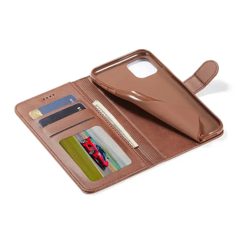 Leather Wallet Flip Case for iPhone 17 Series (available in 5 colours) - 9eight5