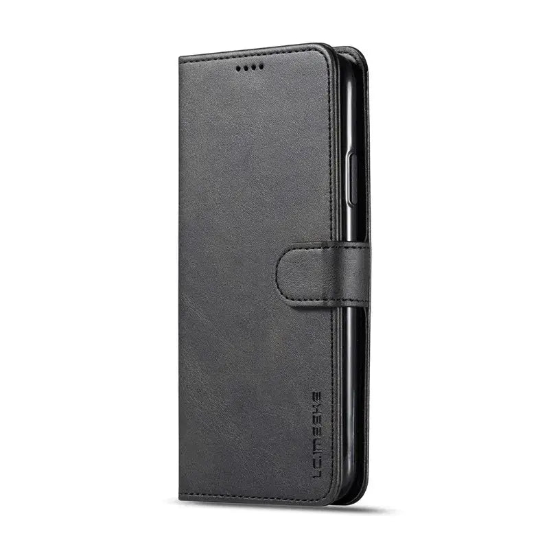 Leather Wallet Flip Case for iPhone 17 Series (available in 5 colours) - Black / iPhone 17 Pro Max - 9eight5