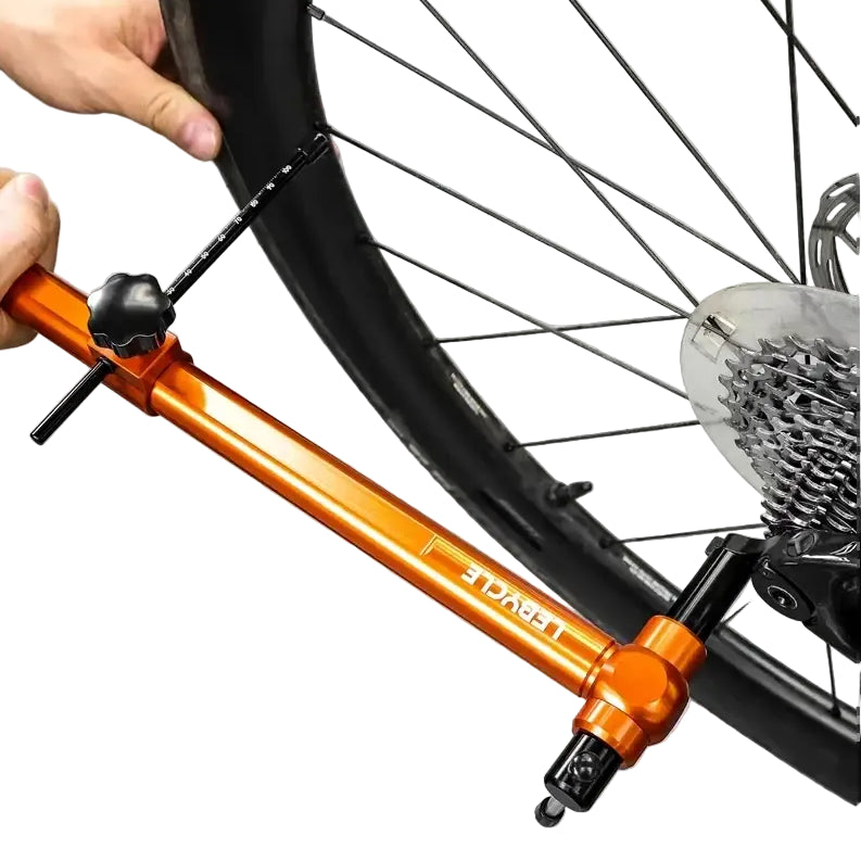 LEBYCLE Bicycle Derailleur Hanger Calibration Tool Bike Frame Tail Hook Straightener Tool Bike Derailleur Hanger