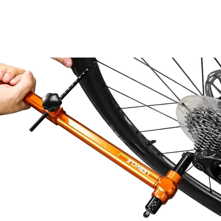 LEBYCLE Bicycle Derailleur Hanger Calibration Tool Bike Frame Tail Hook Straightener Tool Bike Derailleur Hanger