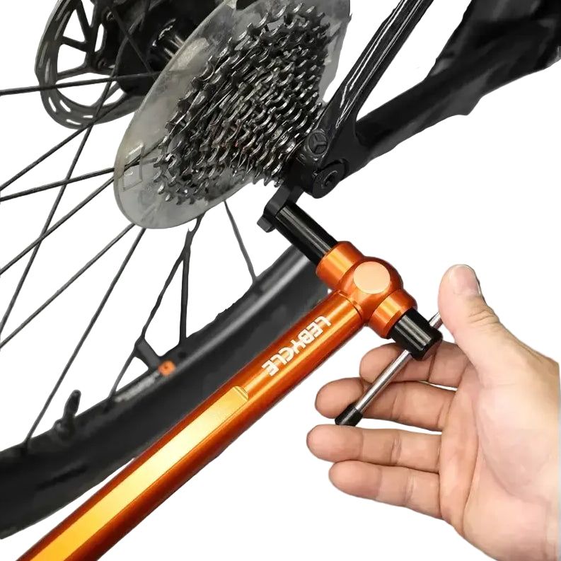 LEBYCLE Bicycle Derailleur Hanger Calibration Tool Bike Frame Tail Hook Straightener Tool Bike Derailleur Hanger