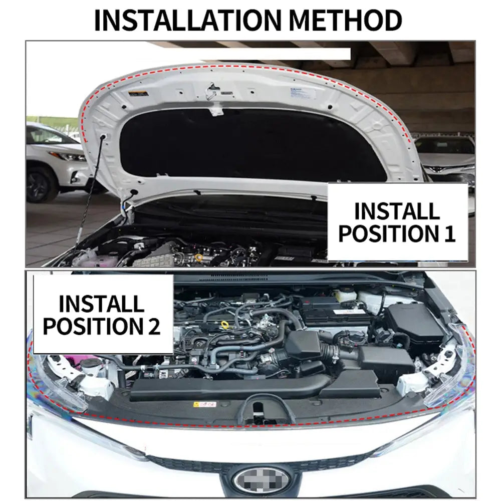 LED Car Hood Light Strip (different colours & sizes available) - HBC