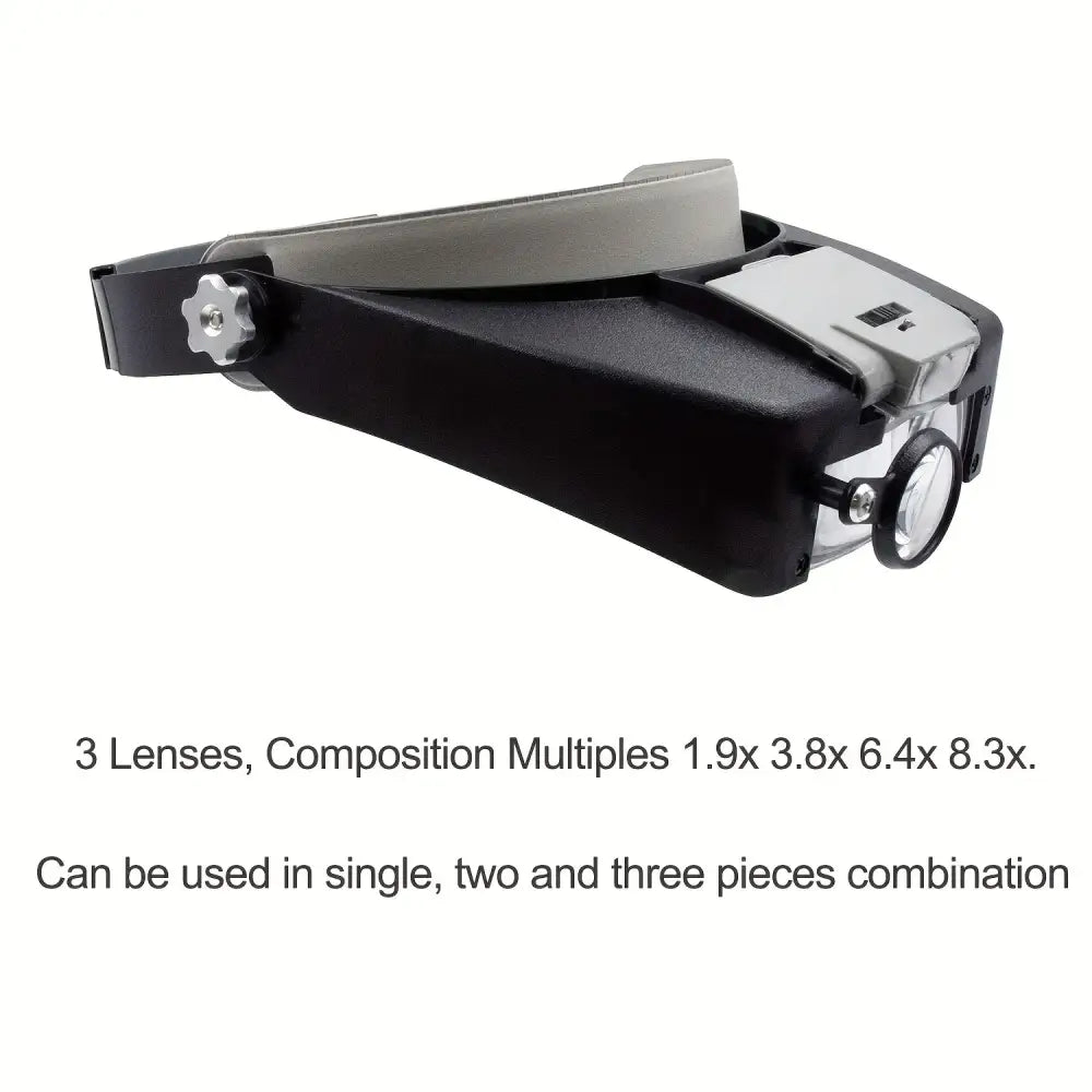 LED Headband Magnifier Glasses - HBC