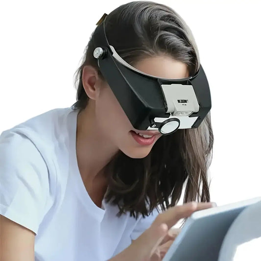 LED Headband Magnifier Glasses - HBC