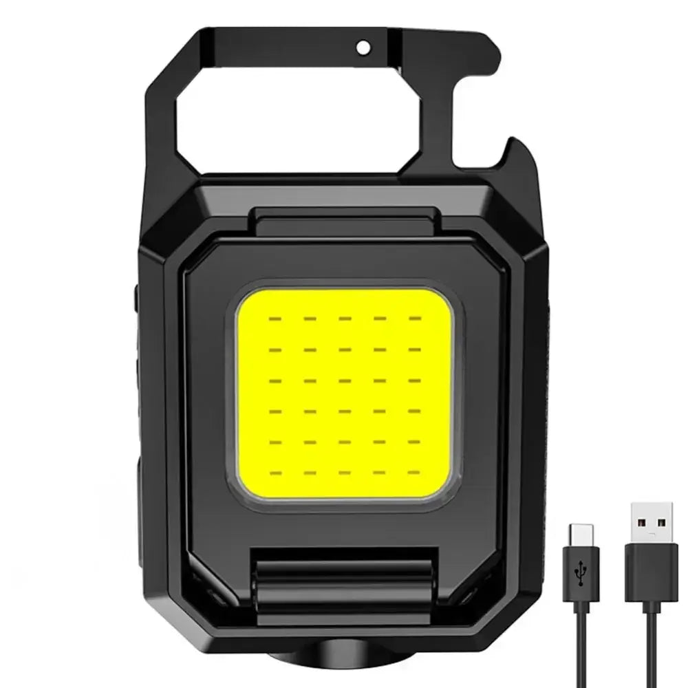 LED Mini Keychain Flashlight - Black / Led Keychain Light