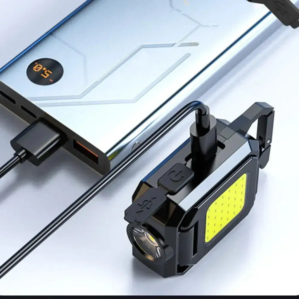 LED Mini Keychain Flashlight - Black / Led Keychain Light