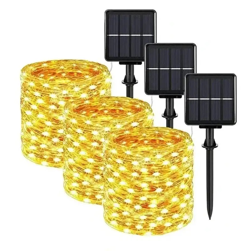 LED Solar Fairy String Lights (7m/12m/22m/32m) - SS
