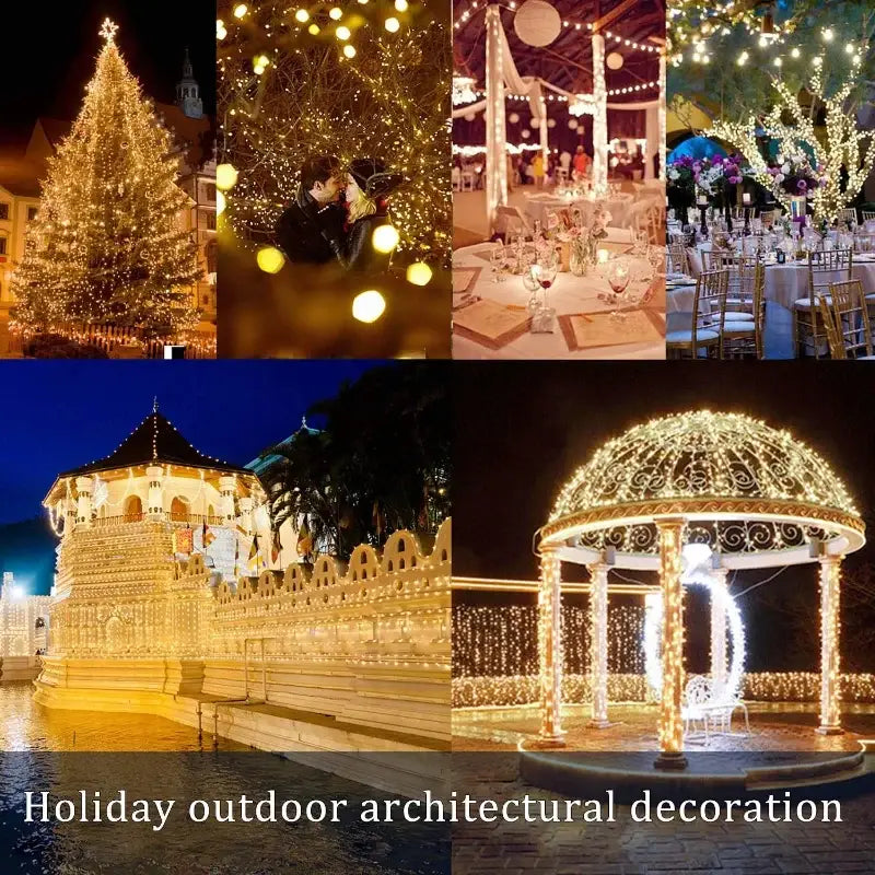 LED Solar Fairy String Lights (7m/12m/22m/32m) - SS