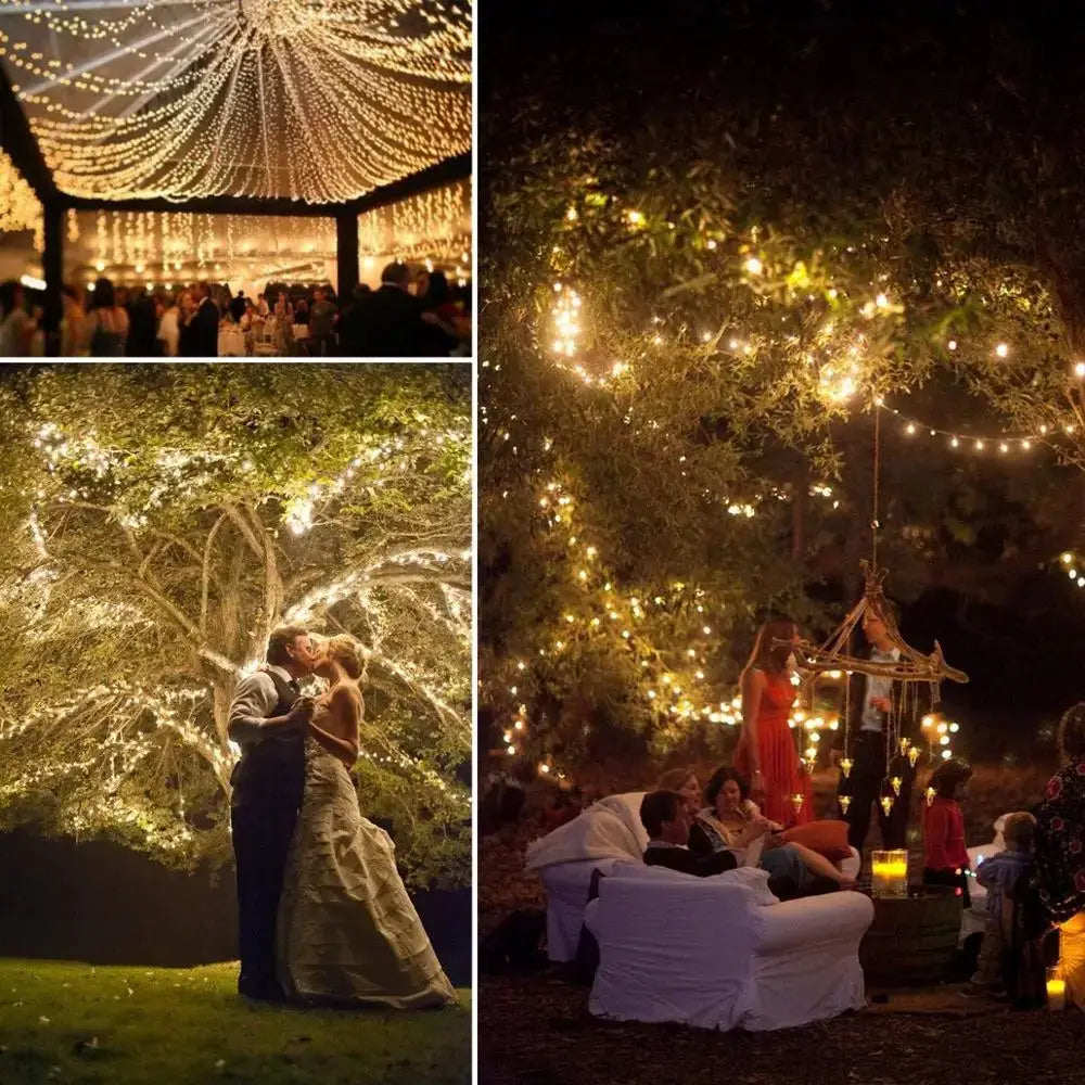 LED Solar Fairy String Lights (7m/12m/22m/32m) - SS