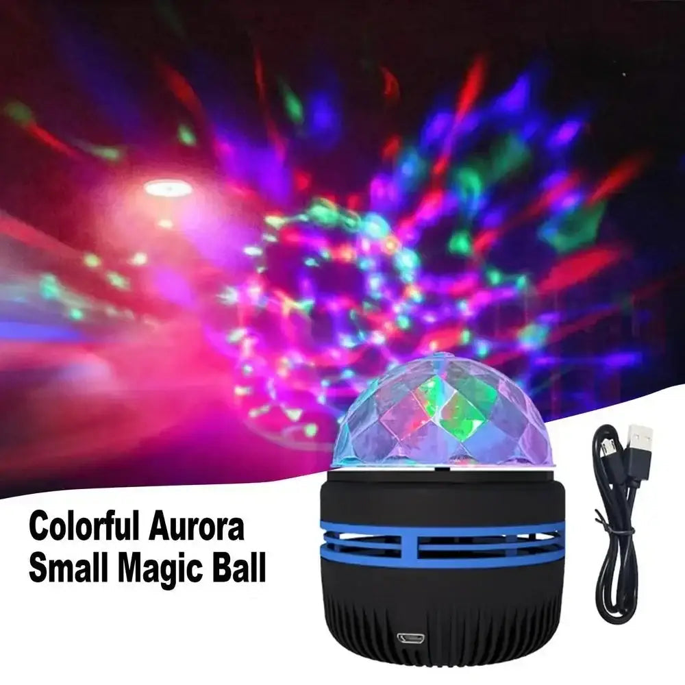LED Starry Sky Lights Bedroom NightLights 5V USB Decoration Atmosphere Projector Lamp 360° Rotating For Weddings