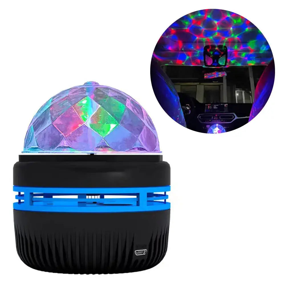 LED Starry Sky Lights Bedroom NightLights 5V USB Decoration Atmosphere Projector Lamp 360° Rotating For Weddings