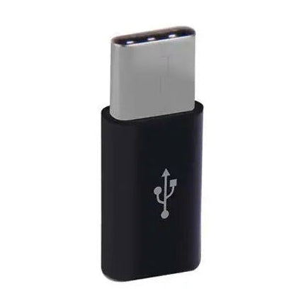 LED USB 3.0 to Type-C Adapter - OTG USB-C and USB-A to Micro USB Female Connector for Samsung Xiaomi and POCO Devices
