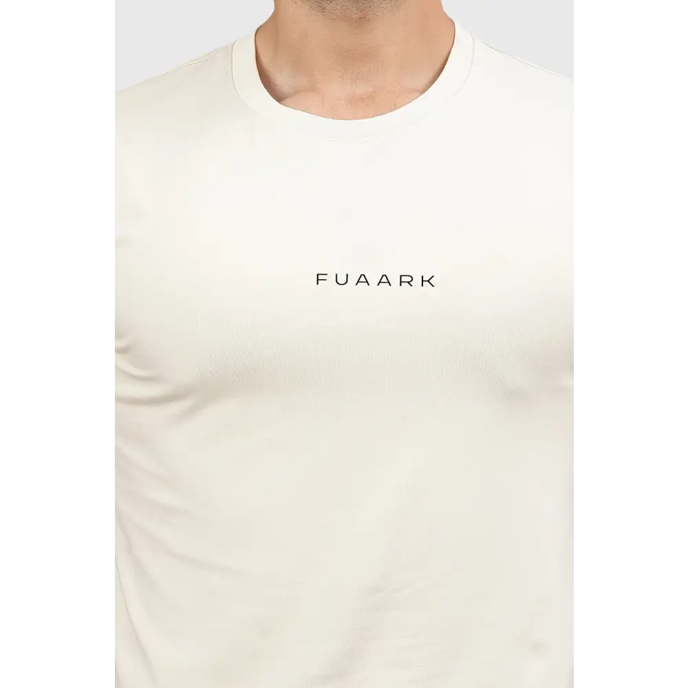 Legacy Crew Neck T-shirt Beige - Tshirts