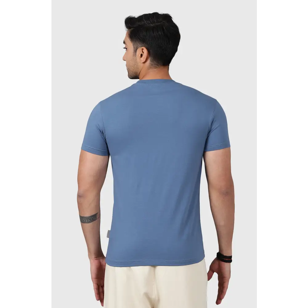 Legacy Crew Neck T-shirt Dusk Blue - Tshirts