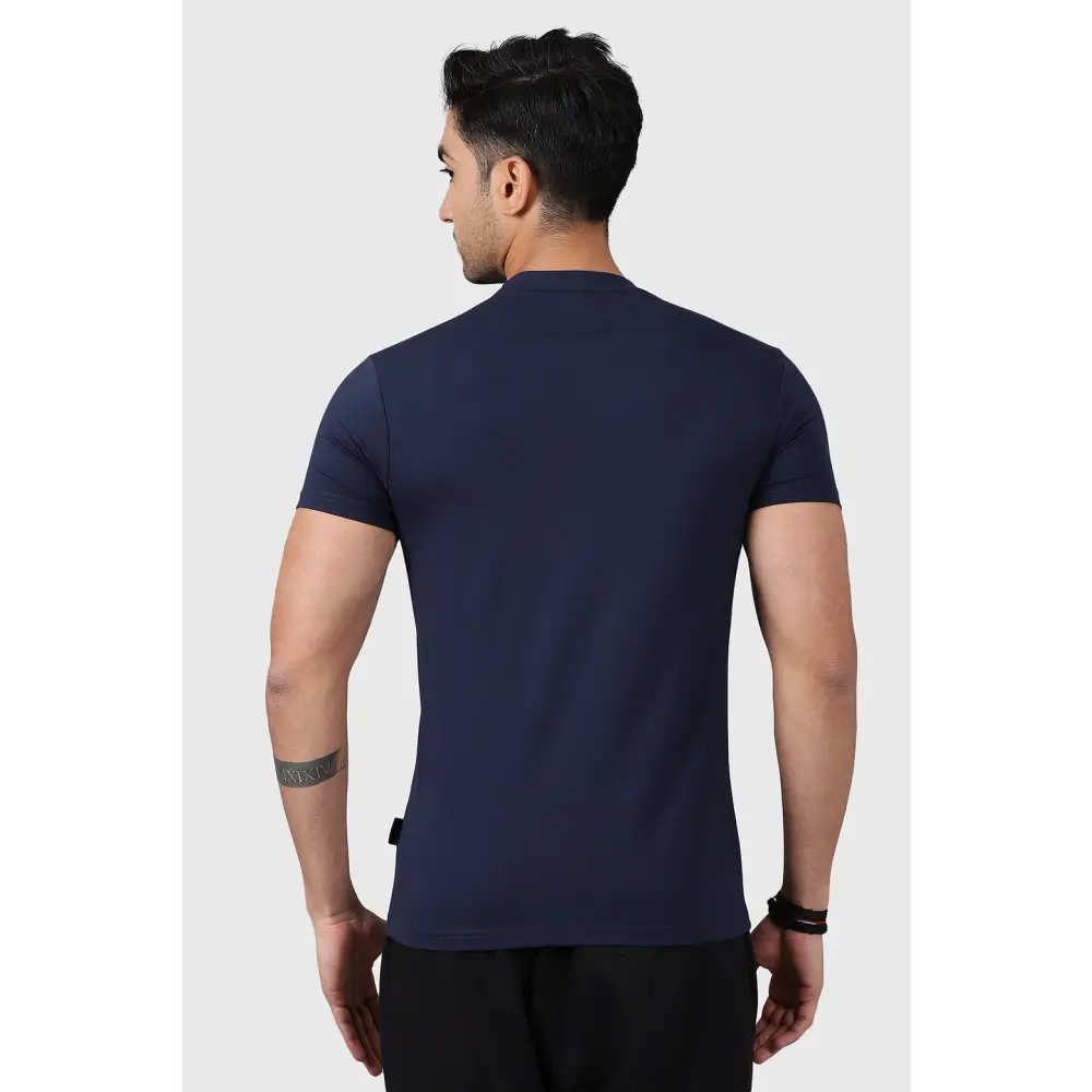 Legacy Crew Neck T-shirt Navy - Tshirts