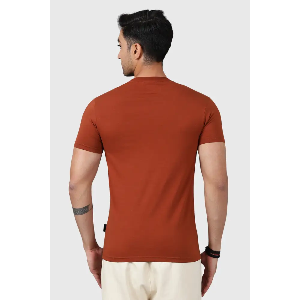 Legacy Crew Neck T-shirt Salsa Brown - Tshirts