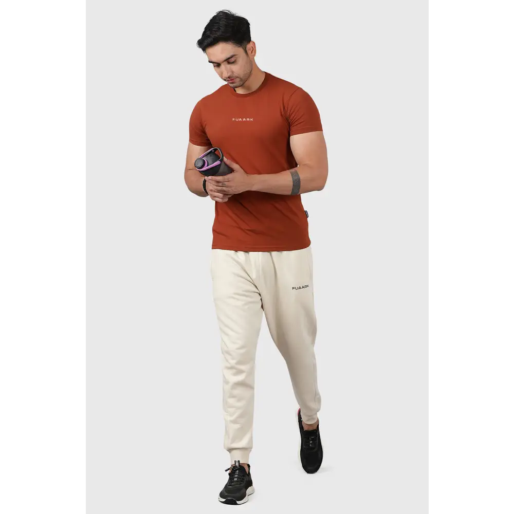 Legacy Crew Neck T-shirt Salsa Brown - Tshirts