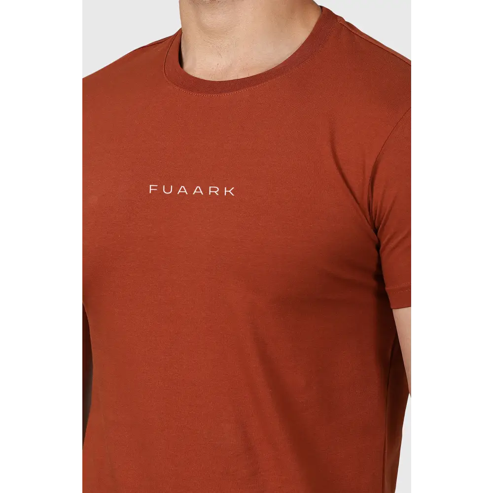 Legacy Crew Neck T-shirt Salsa Brown - Tshirts