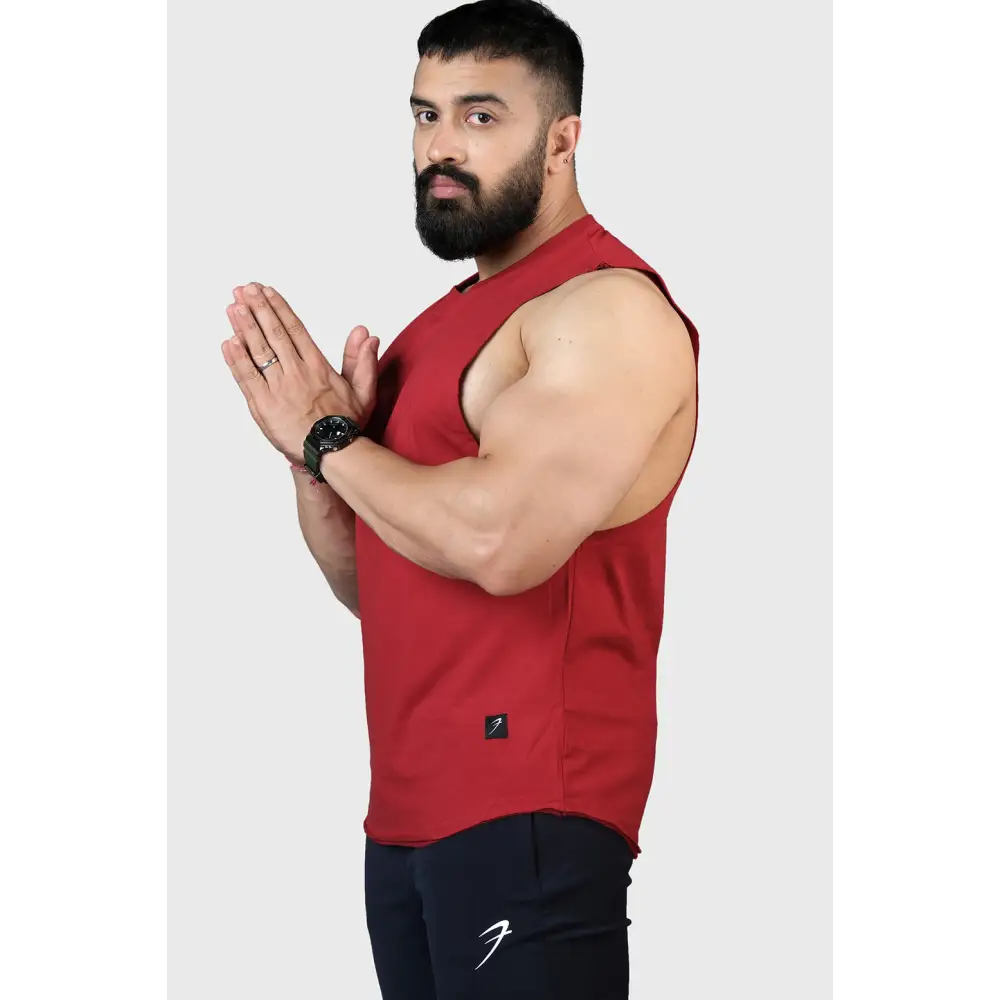 Legacy DeepArm Tank Maroon - Vest