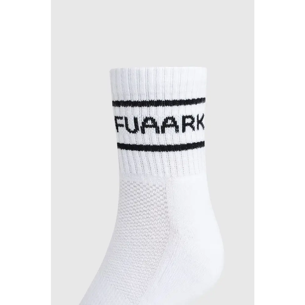 Legacy Quarter Socks White/Black - Socks